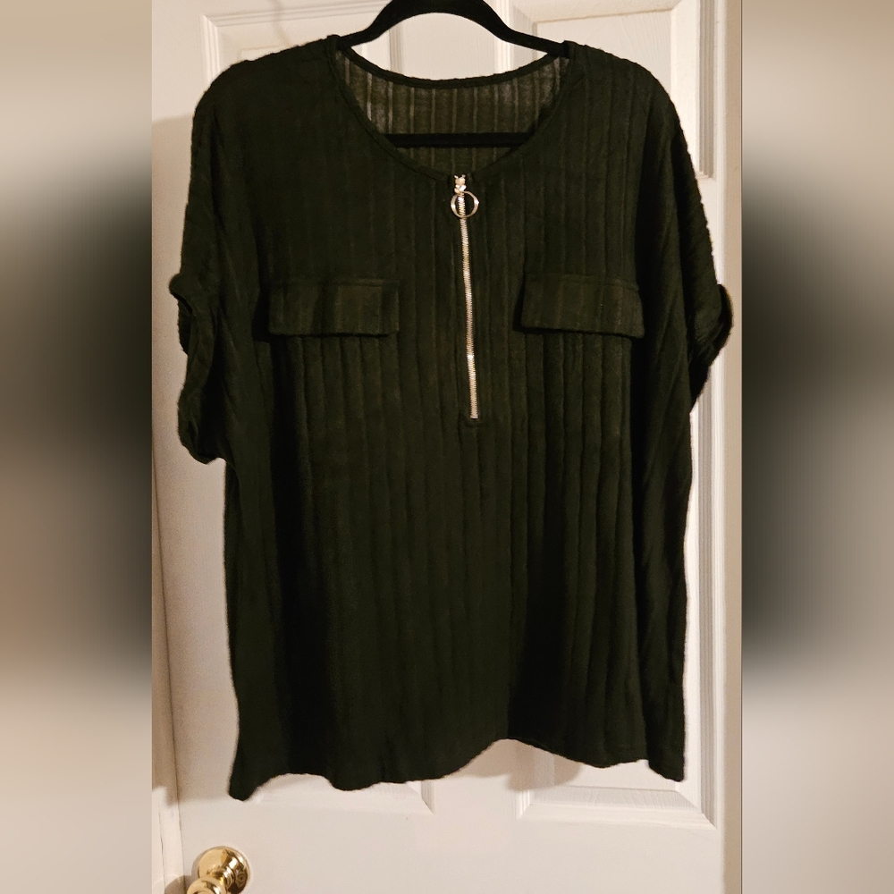 Women's Zip-Up Top  / 3XL